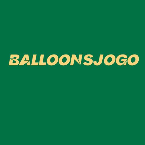 Logo da BALLOONSJOGO